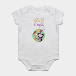 Weep Like a Baby Phinabella Baby Bodysuit